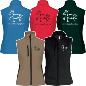 Reitpaedagogik produkt softshellgilet K403 K404